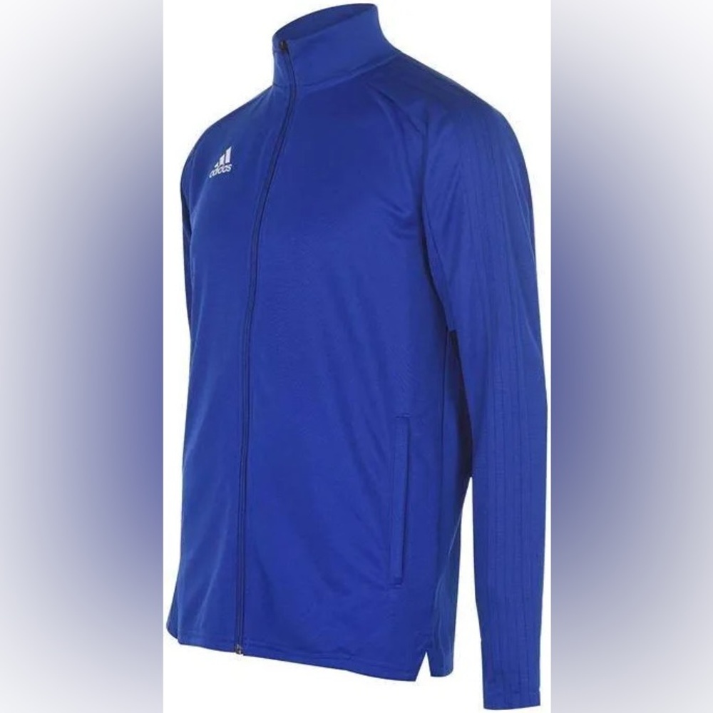 ADIDAS 3-STRIPES TRICOT REGULAR TRACK JACKET | BLUE | SMALL | NEW WITH TAGS